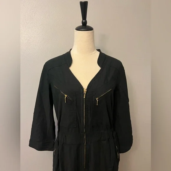 NWOT Anthropologie Charlize Utility Jumpsuit - Size Medium